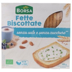 Fette biscottate senza sale aggiunto