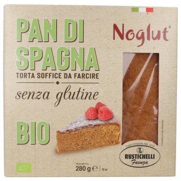 PAN DI SPAGNA BIO SENZA GLUTINE 260H RUST. PAN DI SPAGNA BIO SENZA GLUTINE 260H RUST.