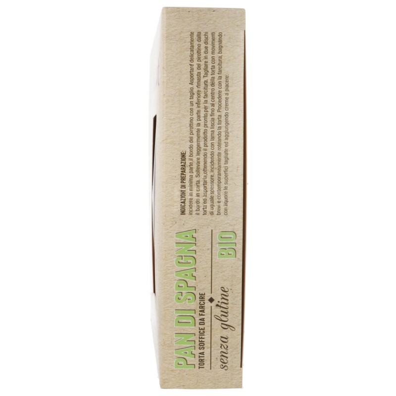 PAN DI SPAGNA BIO SENZA GLUTINE 260H RUST.
