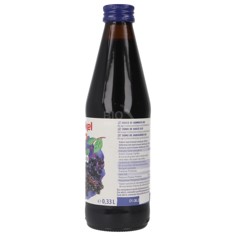 Succo di sambuco bacche bio