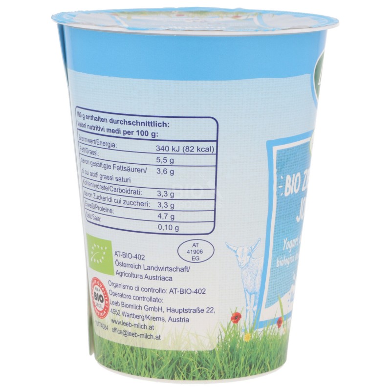 YOGURT DI CAPRA 400G LEEB