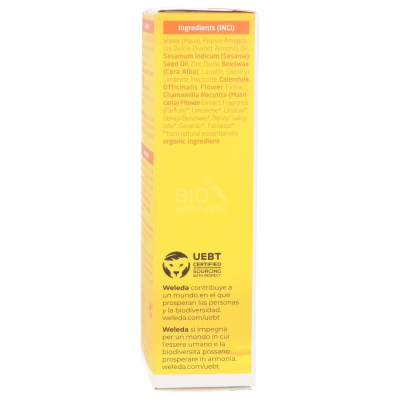 Crema naturale protettiva alla calendula per bebè