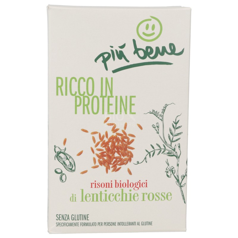 RISONI LENTICCHIE ROSSE 300GR BIO