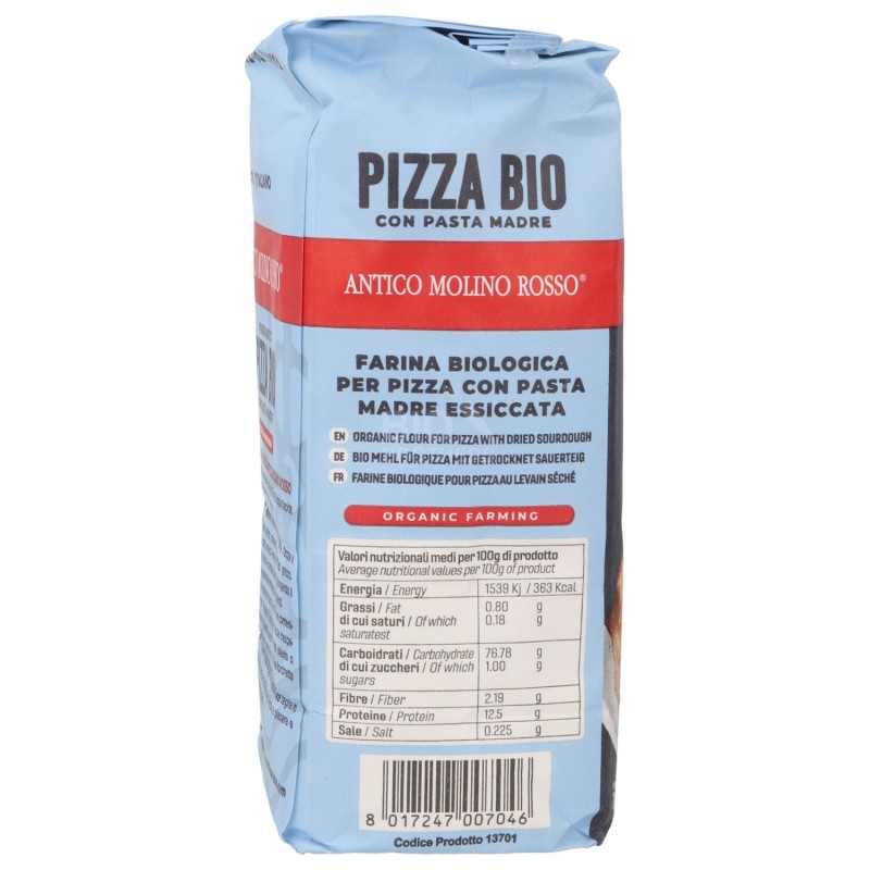 Mix farina e lievito madre per pizza bio
