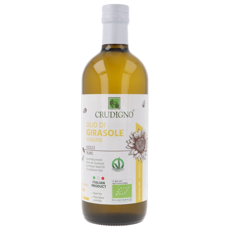 Olio di semi di girasole spremuto a freddo
