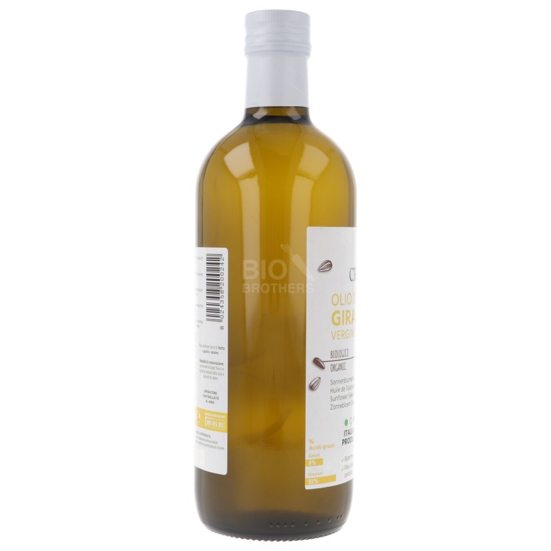 Olio di semi di girasole spremuto a freddo