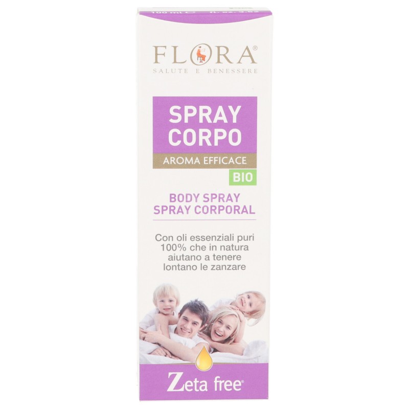Spray corpo naturale anti zanzare