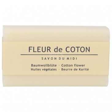 SAPONETTA FIOR DI COTONE KARITE' 100G SAPONETTA FIOR DI COTONE KARITE' 100G