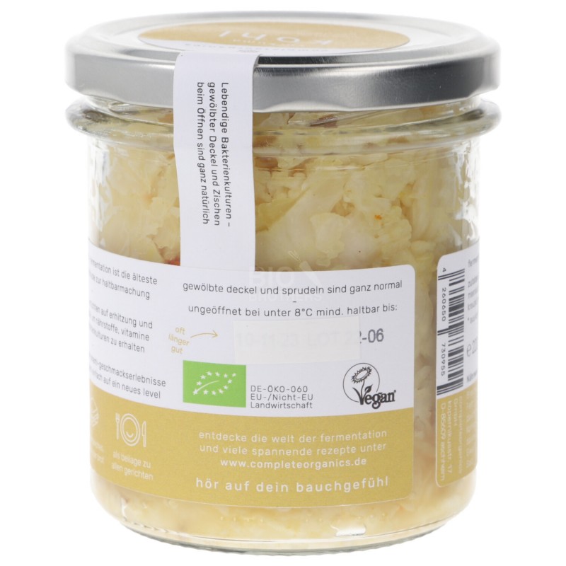 Cavolfiore alla Curcuma fermentato Biologico