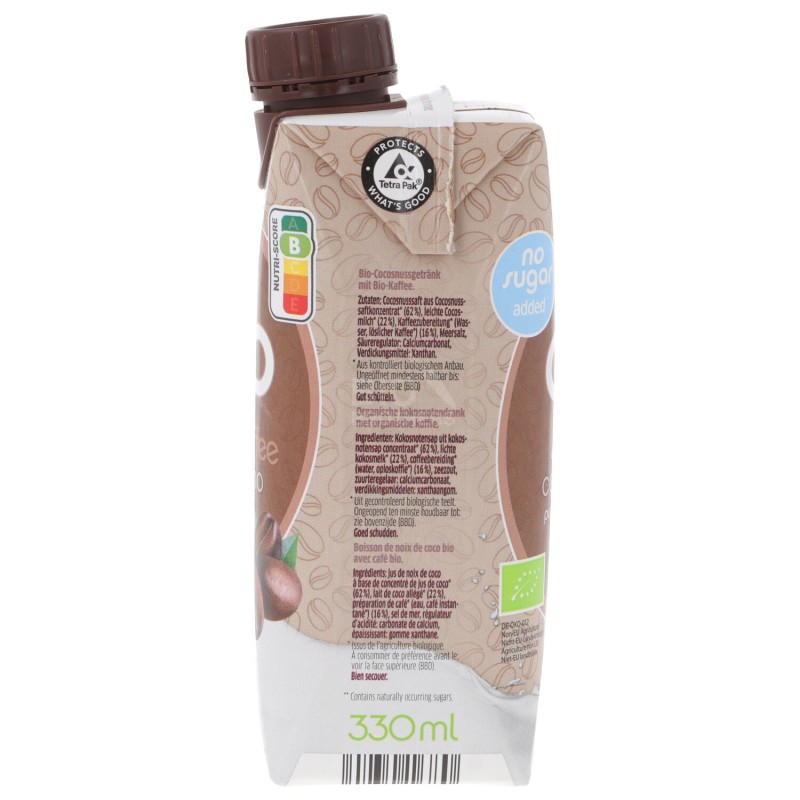 Drink Cocco Coffee Cappuccino Bio Vegan To-Go