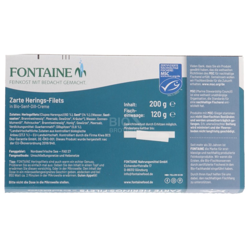 FILETTI ARINGA CON SENAPE&ANETO 200G