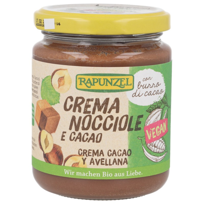 CREMA NOCCIOLE&CACAO BIO 250G RAPUNZEL