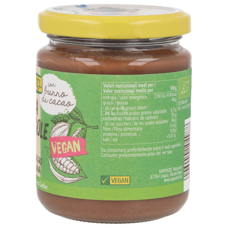 CREMA NOCCIOLE&CACAO BIO 250G RAPUNZEL