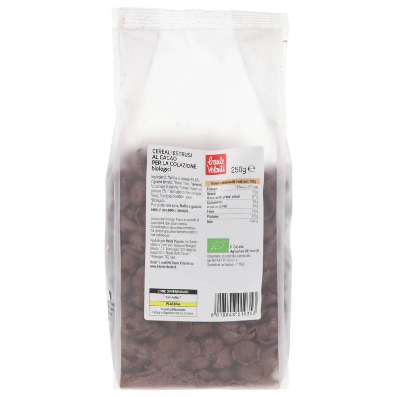 SORRISI CACAO CEREAL.COLAZIONE 250GR BAULE