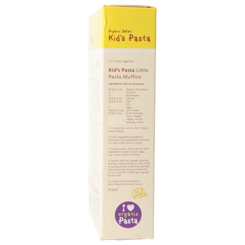KID'S PASTA SAFARI BIO 300G ALB GOLD