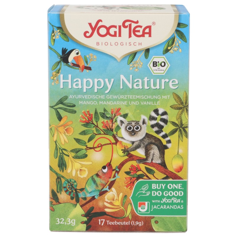 HAPPY NATURE TISANA FILTRI BIO 32.3G YOGI