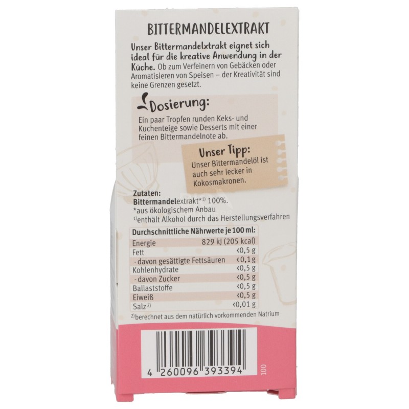 AROMA MANDORLA AMARA BIOLOGICO GOCCE 4.5ML AGAVA