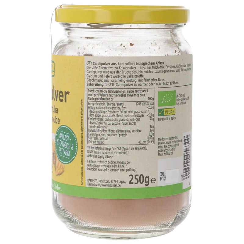 Farina di carrube bio