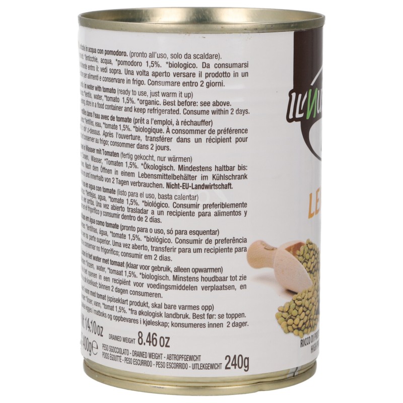LENTICCHIE V.DI 400GR NUTR.