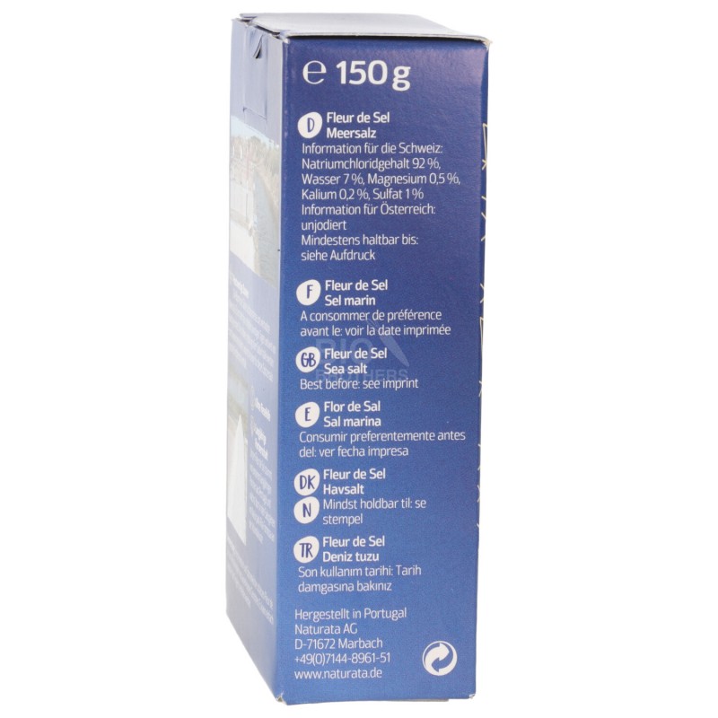 FLEUR DE SEL IN SACCHETTO 150G NATURATA