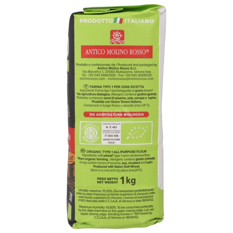 Farina tipo 1 biologica