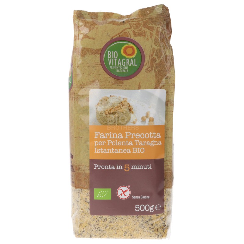 Farina Taragna per polenta bio istantanea