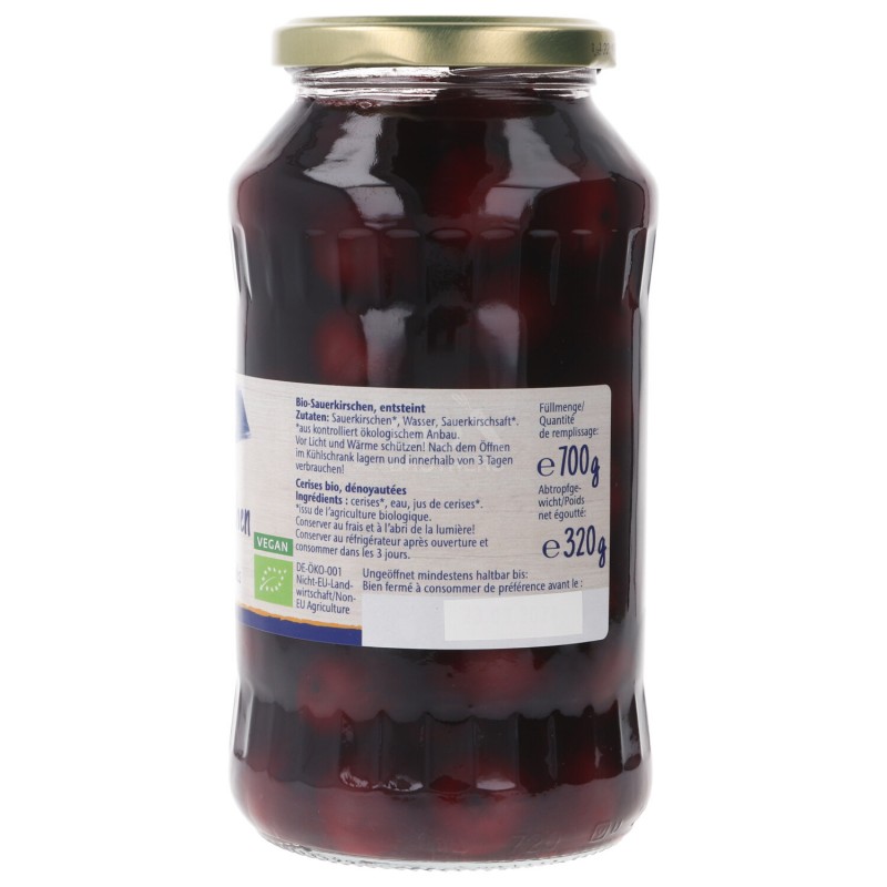 Amarene sciroppate denocciolate non dolcificate