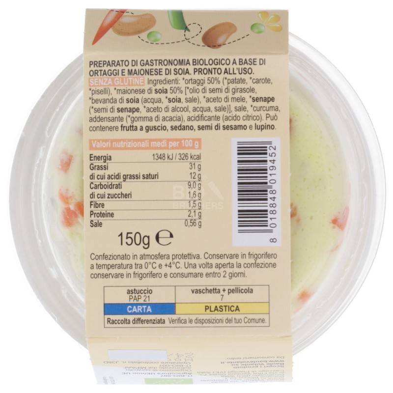 INS.RUSSA S/GLUT. VEGAN BIO 150GR