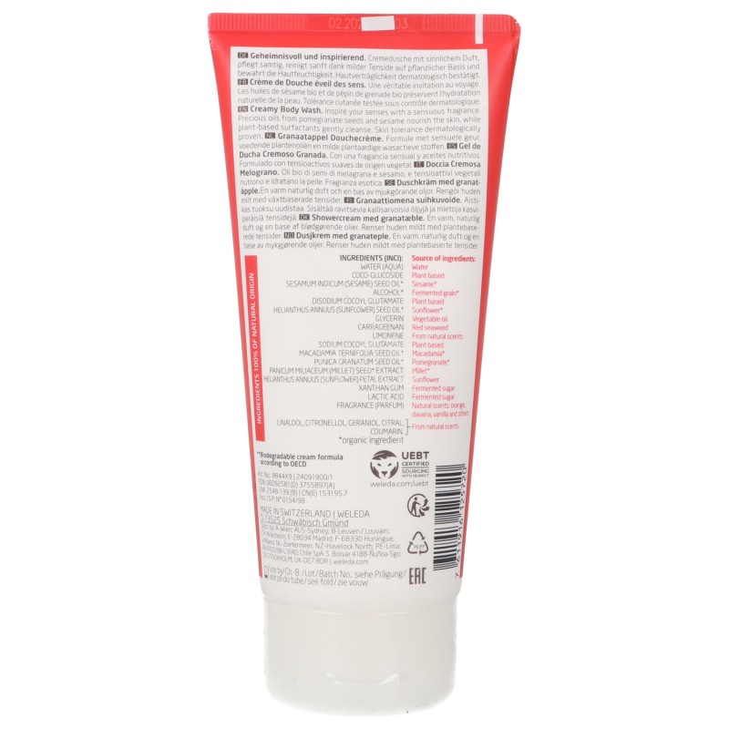 DOCCIA CREM. MELOGRANO 200ML WELEDA