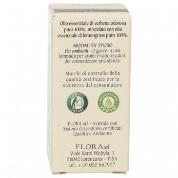 O.E. VERBENA ODOROSA 10% 5ML FLORA O.E. VERBENA ODOROSA 10% 5ML FLORA