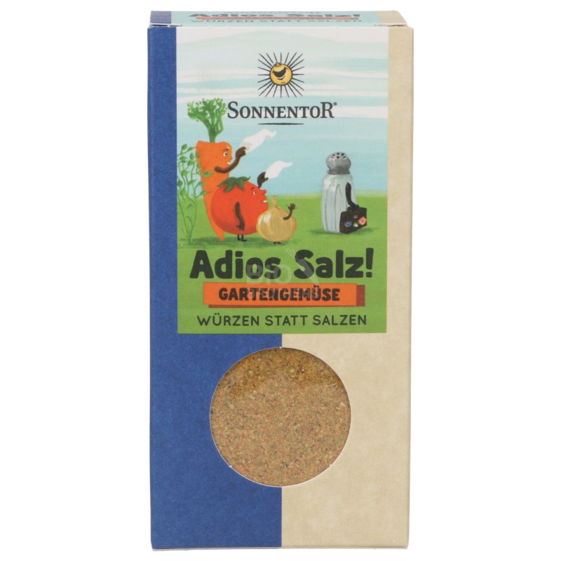 Addio Sale! condimento Verdure dell'orto Bio in polvere