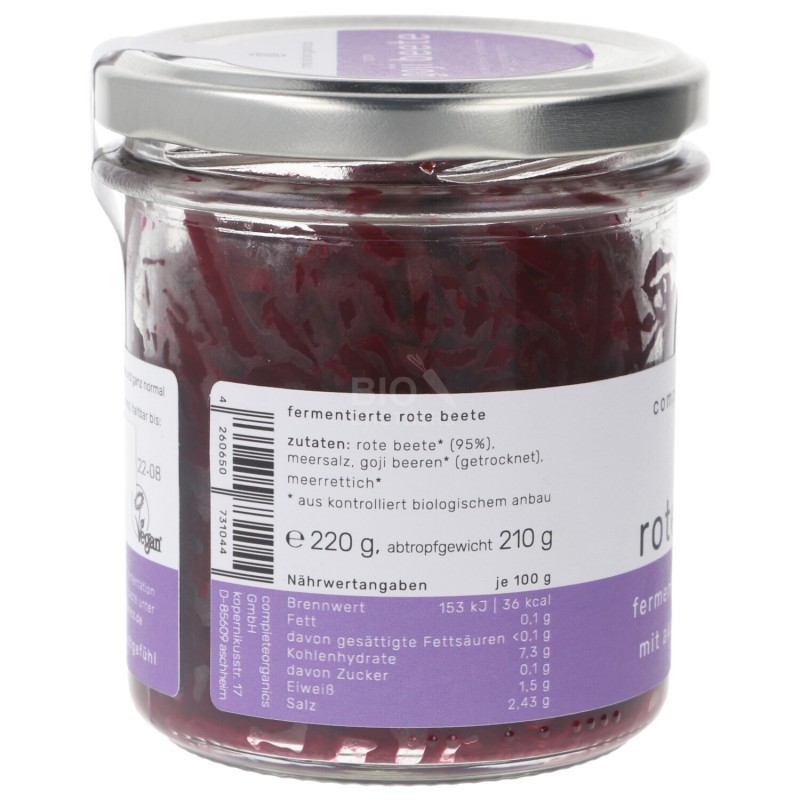 BIETOLA & GOJI FERMENTATI BIO 220G COMPLETE