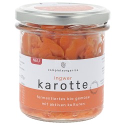 Carote bio fermentate allo zenzero