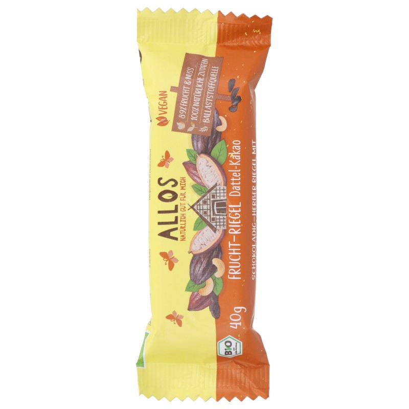 Barretta Cacao Datteri Anacardi Biologica