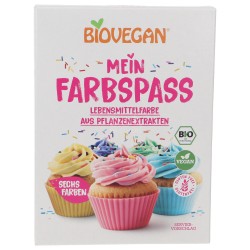 Coloranti Alimentari naturali Biologici vegan 6 tonalità in polvere