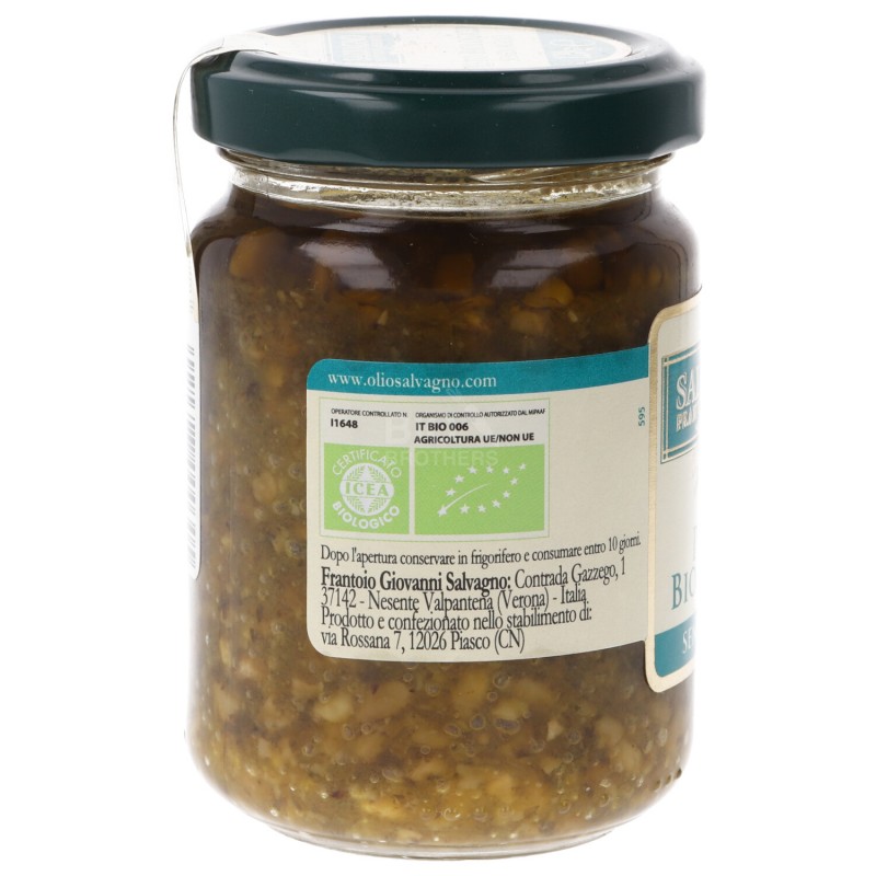 Pesto biologico senza aglio