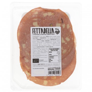 FETTADELLA -MORTADELLA VEGANA 90GR FETTADELLA -MORTADELLA VEGANA 90GR