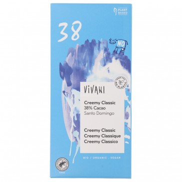 CIOCCOLATO CREEMY CLASSIC BIO 80G VIVANI CIOCCOLATO CREEMY CLASSIC BIO 80G VIVANI