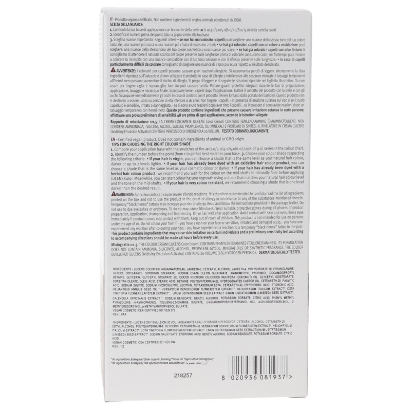 BIONDO CHIARO 8.0 135ML LUCENS