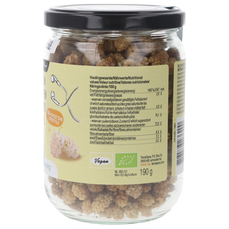 MORE DI GELSO BIANCHE SECCHE BIO 190G