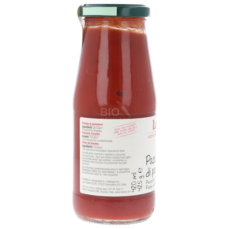 Passata di pomodori italiani bio