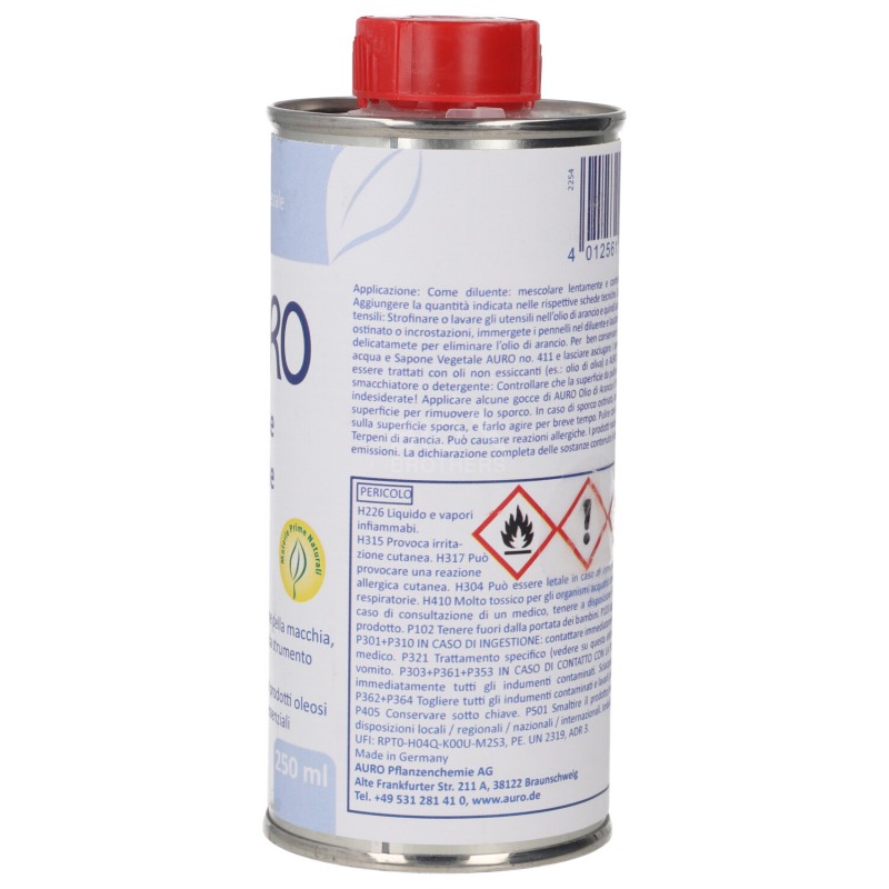 DILUENTE N.191 VEGETALE 0.25L AURO