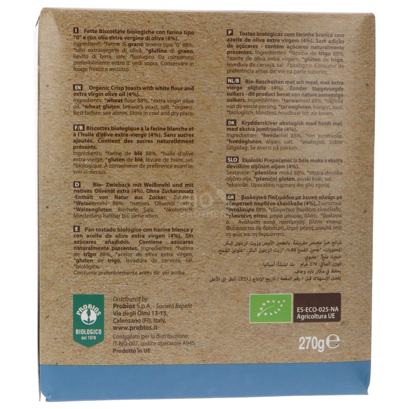 FETTE BISC F.BNC 270G PROBIOS