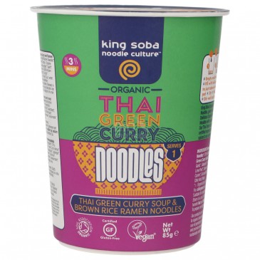 RAMEN CUP THAI GREENCURRY 85GR RAMEN CUP THAI GREENCURRY 85GR