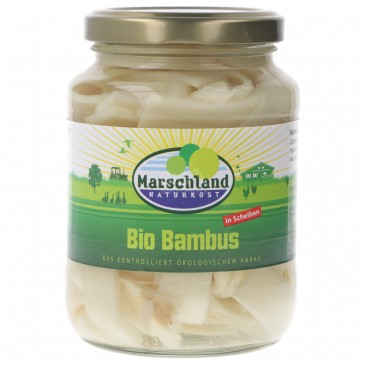 Germogli di bambù al naturale a listelle Germogli di bambù al naturale a listelle