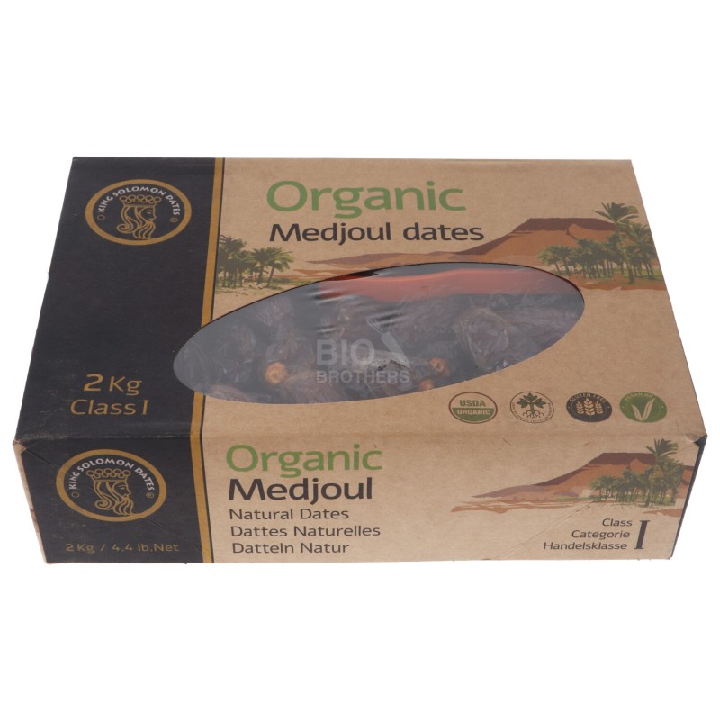 DATTERI MEDJOUL KING SOLOMON BIO SCATOLA PICCOLA 2KG