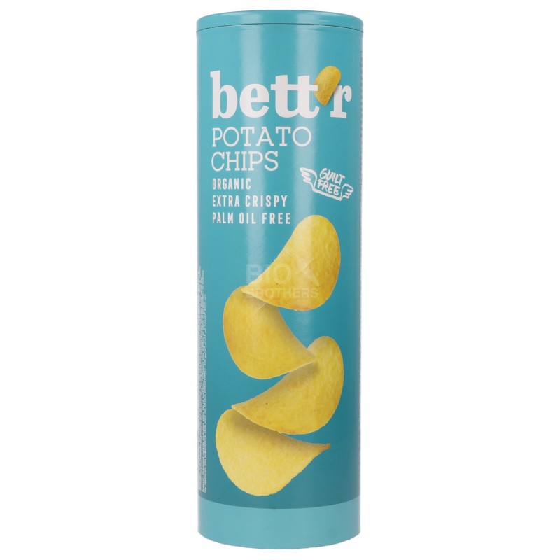 POTATO CHIPS BIO IN TUBO 160G BETT'R