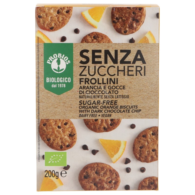 FROLL.ARANCIA GOCCE CIOCC.S/ZUCCH.200GR