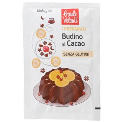 Preparato bio per budino al cacao
