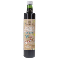 SCIROPPO ZENZERO E LIMONE BIOLOGICO 500ML SONNENTOR
